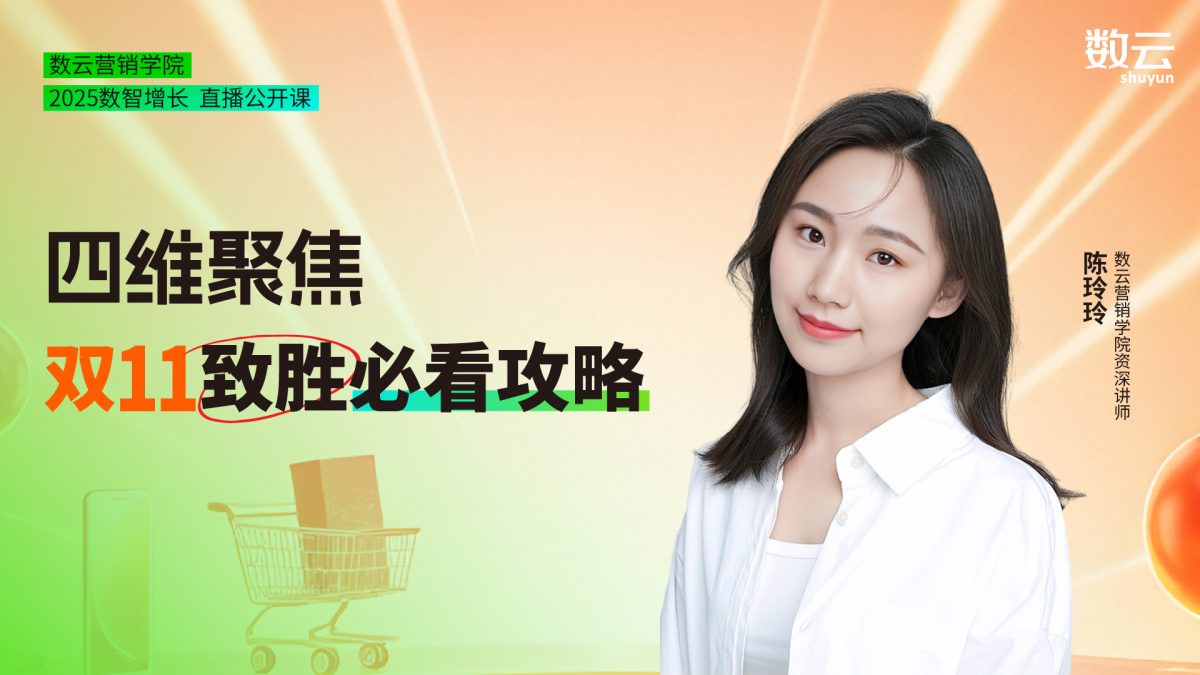 20250925四维聚焦，双11致胜必备攻略